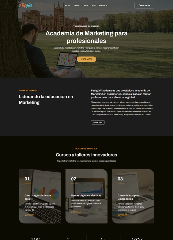 Feelgudacademy 01 Lp Totalmarketing Feelgudacademy 01 Lp Totalmarketing