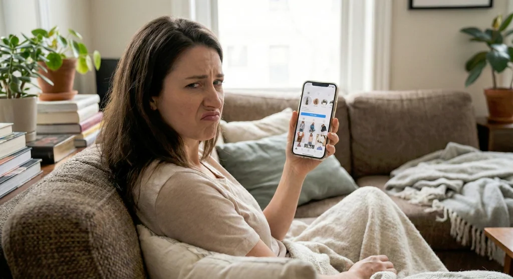 Totalmarketing Mujer Rechazando Tienda Totalmarketing Mujer Rechazando Tienda